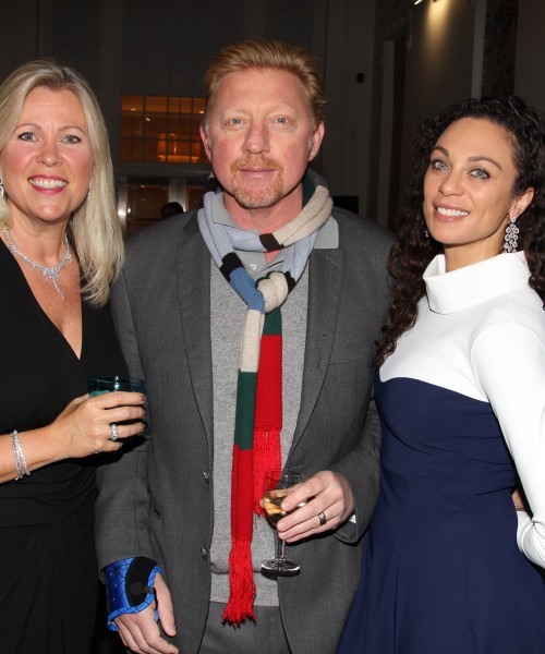 EXCLUSIVE-A private evening at Grace in Belgravia by Laurie Wickwire of Berkley Diamond Group 07734 411 255 laurie1w@aol.com
Lilly Becker has joined forces with Laurie to create a branded jewellery line. Boris her husband was present on the evening showing support
Laurie Wickwire and Boris and Lilly Becker